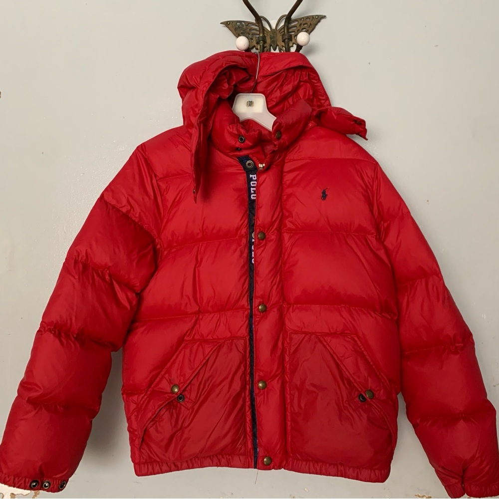 Polo by Ralph Lauren girls’s size L hooded down jacket